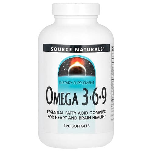 Source Naturals Source Naturals オメガ3-6-9 ソフトジェル120粒 パッケージ画像