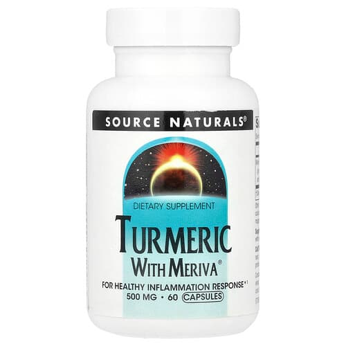 Source Naturals Source Naturals ターメリック ウィズ メリバ® 60粒 パッケージ画像