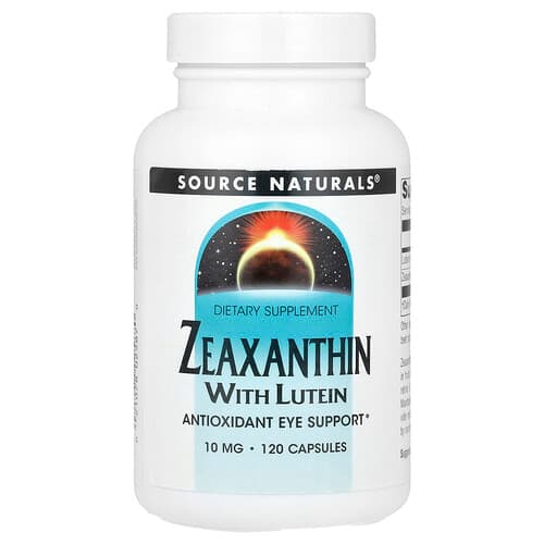 Source Naturals Source Naturals ルテイン配合ジアキサンチン 10mg 120カプセル パッケージ画像