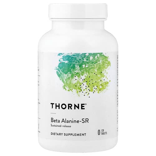 Thorne Thorne ベータアラニン-SR 120タブレット (1タブレットあたり800mg) パッケージ画像