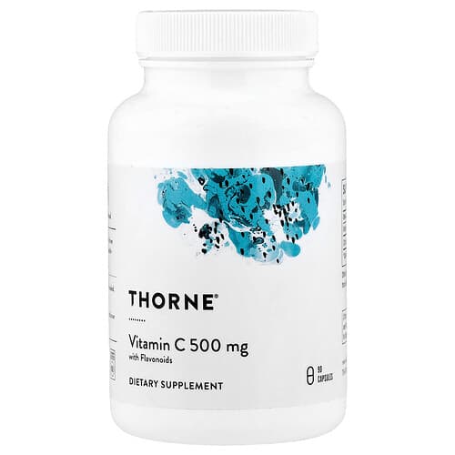 Thorne Thorne ビタミンC with フラボノイド、90カプセル パッケージ画像