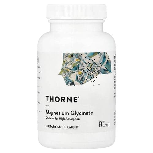 Thorne Thorne マグネシウム グリシネート 90カプセル(1カプセルあたり120mg) パッケージ画像