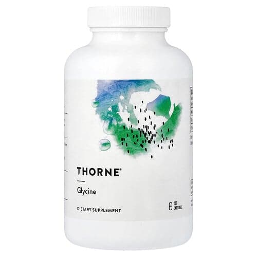 Thorne Thorne グリシン 250カプセル（1カプセルあたり500mg） パッケージ画像