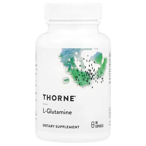 Thorne Thorne L-グルタミン カプセル90粒（1粒あたり500mg） パッケージ画像