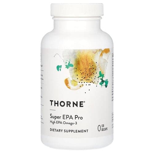 Thorne Thorne スーパーEPAプロ ジェルキャップ120粒 パッケージ画像