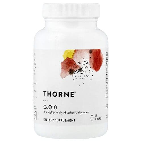 Thorne Thorne CoQ10 100mg 60ソフトジェル パッケージ画像