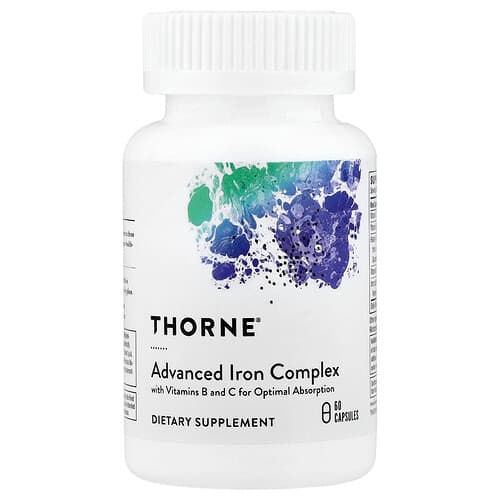 Thorne Thorne アドバンスド アイアン コンプレックス 60カプセル パッケージ画像