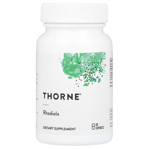 Thorne Thorne ロディオラ ベジカプセル60粒(1粒あたり100mg) パッケージ画像
